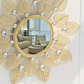 Luxury Wall Mirror in a Modern Living Room Setting